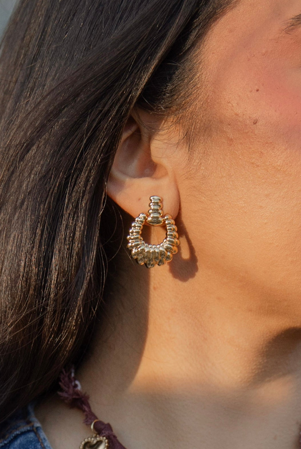 Neon Moon Earrings