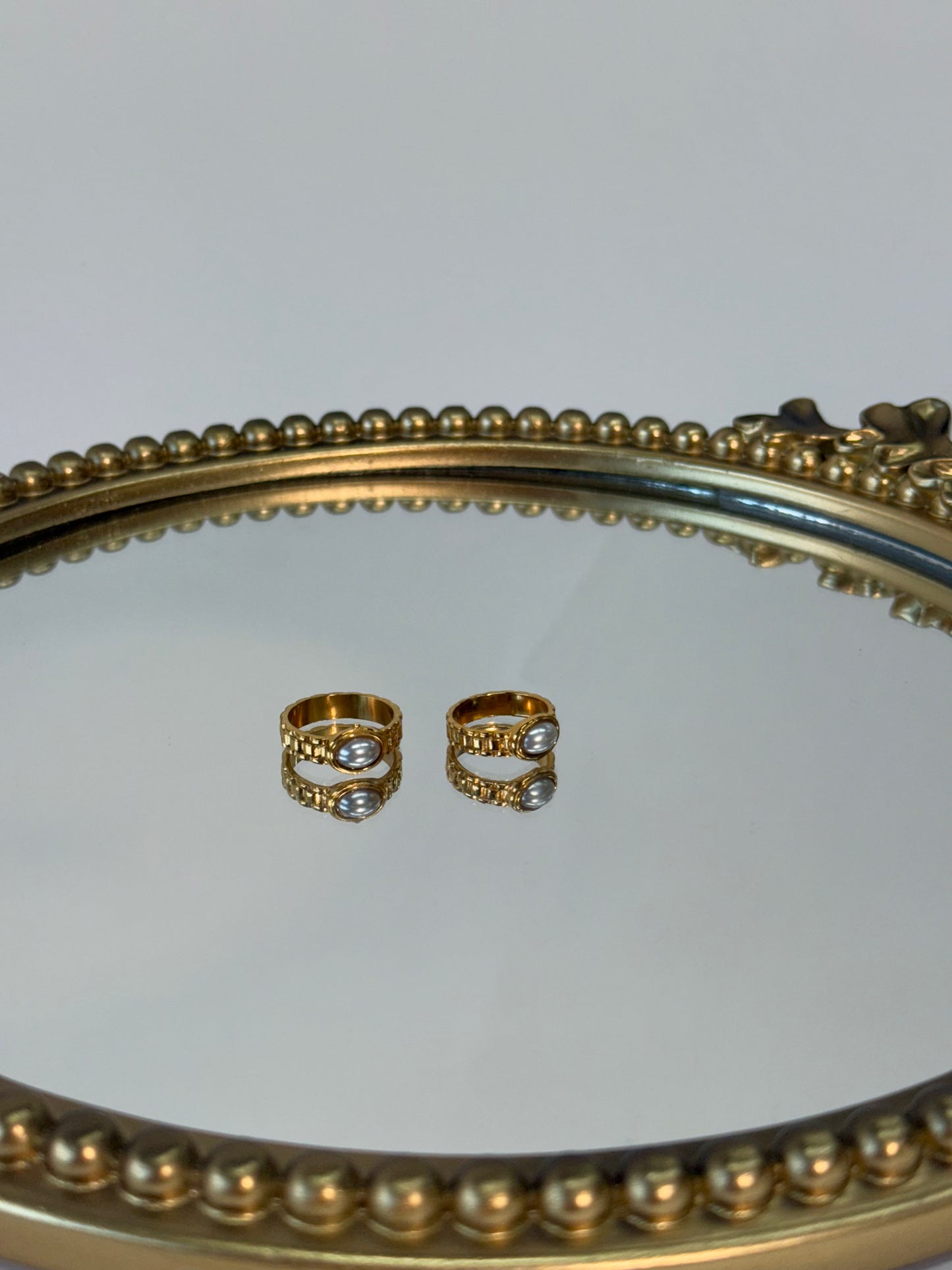 Ines Pearl Watch Ring