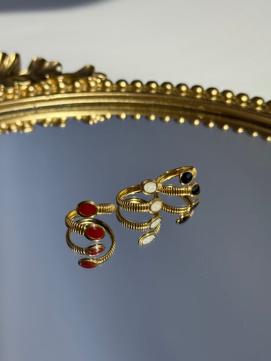 Margarita Enamel Ring