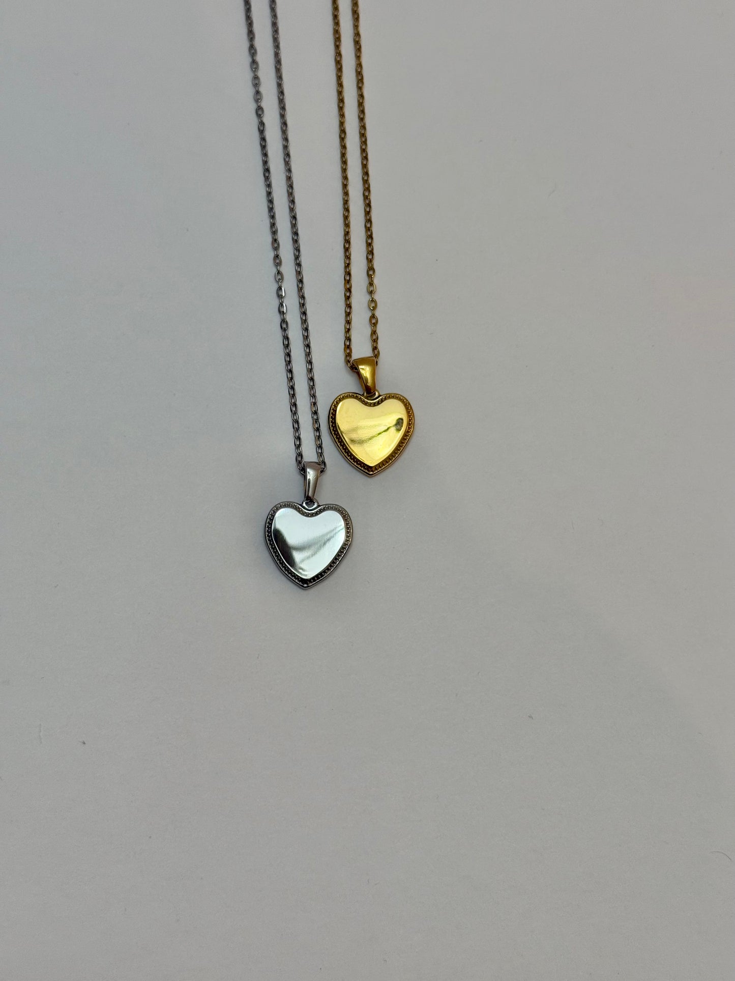 Engraveable Heart Necklace