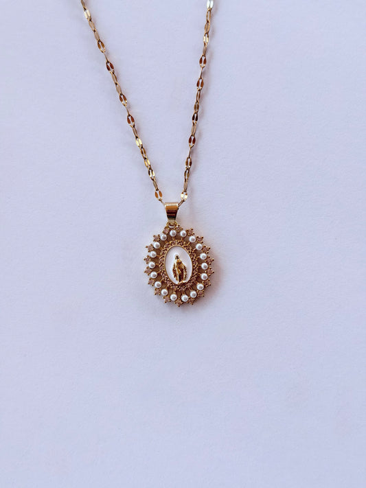 Virgen Mary Radiance Necklace